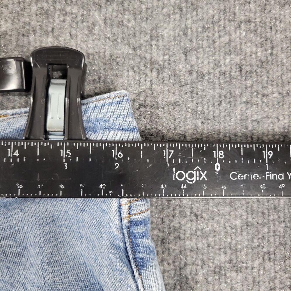 AGOLDE Willow Mid Rise Slim Crop Stretch Denim Blue Jeans Organic Cotton SIZE 30 - Picture 11 of 13